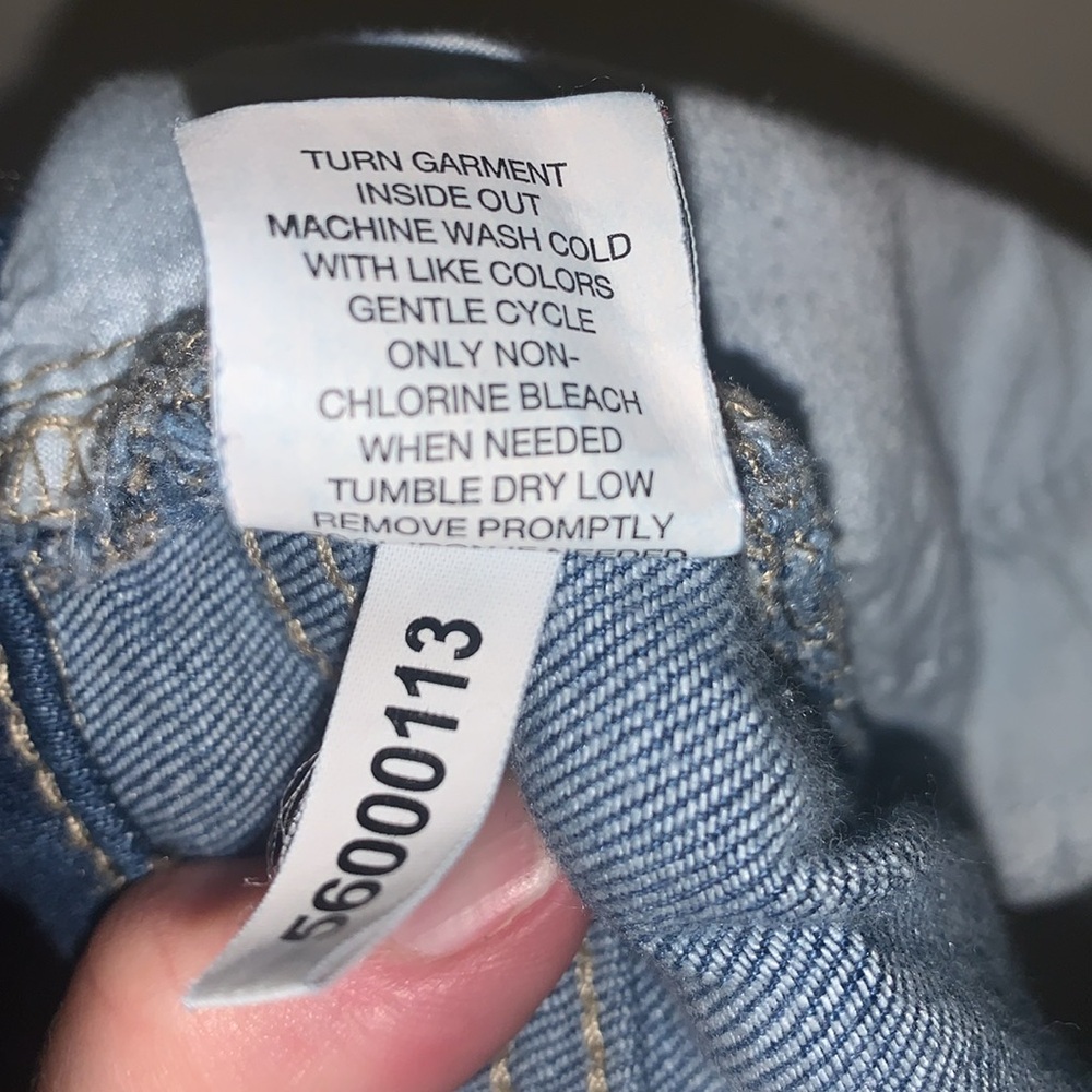 Soho New York & Company Blue Cropped Boyfriend Jeans- 8R Medium - Picture 9 of 12